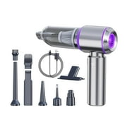 Livrdious Car Vacuum Cleaner Brushless High Power Super Strong Three Gears Adjustable Power Display Handheld Blowing Suction -one Home And Car -use Summer Savings Evergreen School Supplies